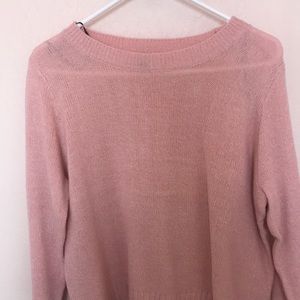 NWOT Pink Sweater